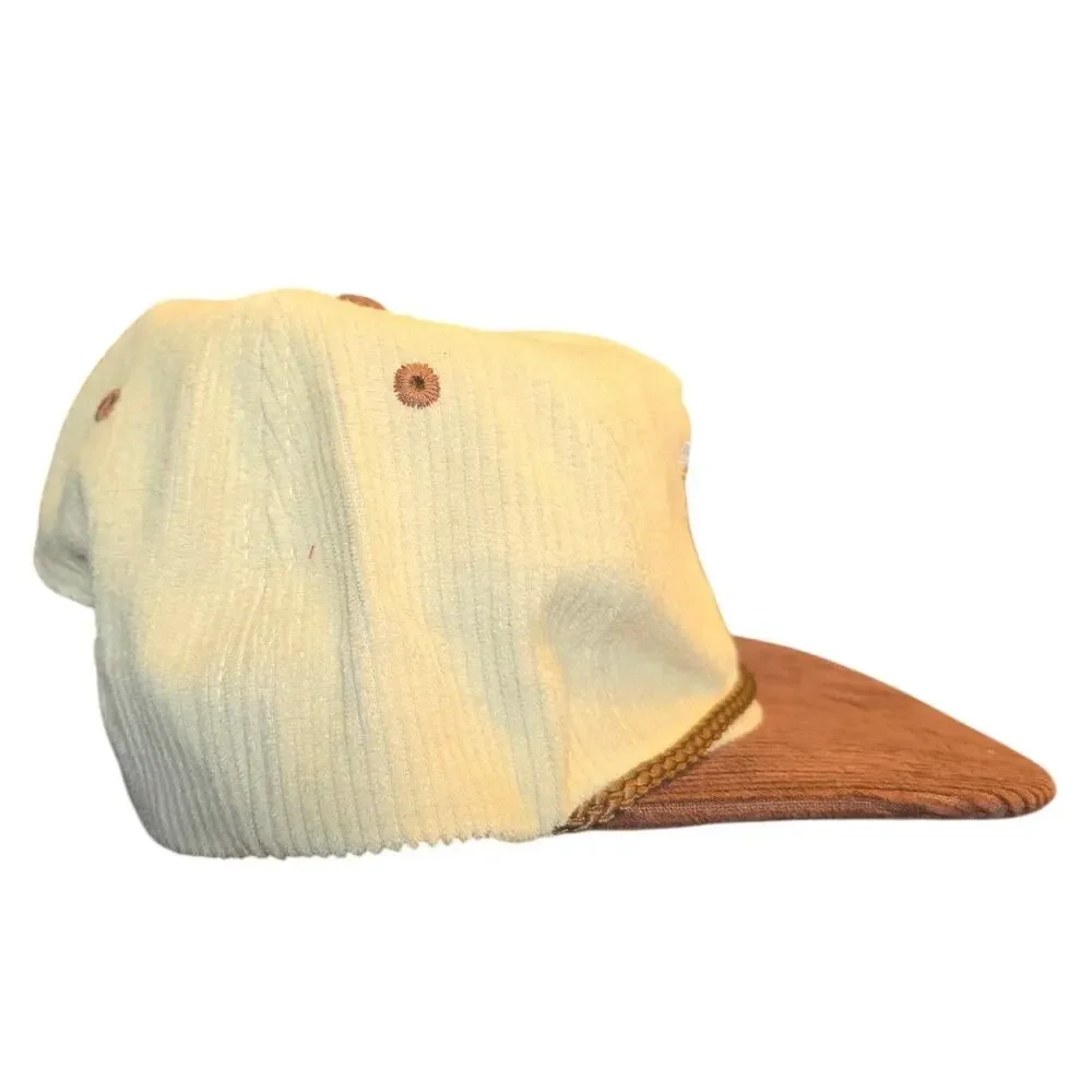 Snag corduroy martini embroidered trucker hat baseball cap snapback